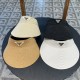 Prada New Sun Protection Large brim Empty Top Hat Straw Hat