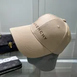 Givenchy Simple Embroidered Logo Baseball Hat Couple Sunscreen Duck Tongue Hat