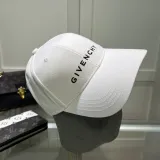 Givenchy Simple Embroidered Logo Baseball Hat Couple Sunscreen Duck Tongue Hat
