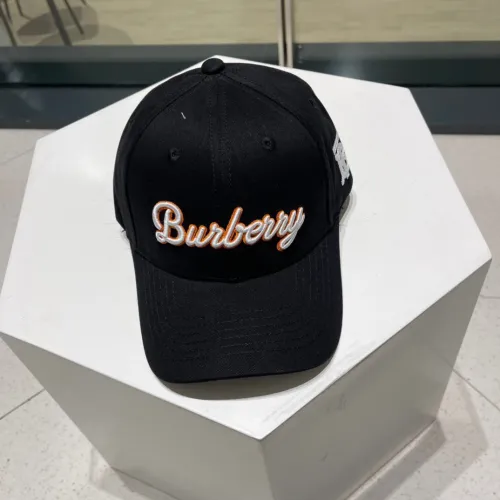Burberry Contrast Embroidered Logo Baseball Hat Couple Seasonal Sunscreen Hat