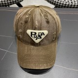 Prada Fashion Toothbrush Embroidered Logo Baseball Hat Classic Sunshade Hat