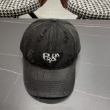 Prada Fashion Toothbrush Embroidered Logo Baseball Hat Classic Sunshade Hat