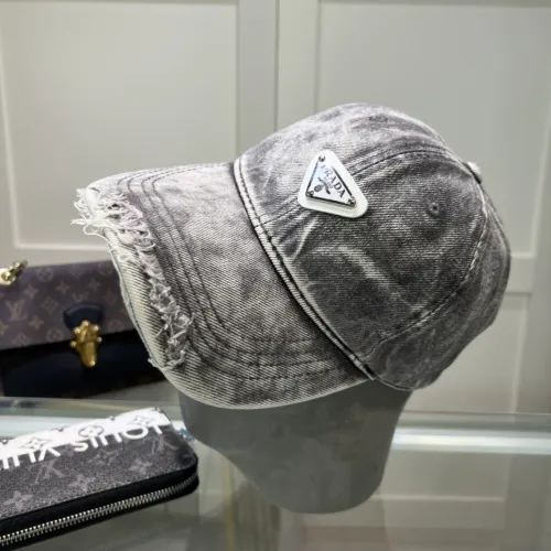 Prada Classic Washed Hole Baseball Hat Sunshade Hat