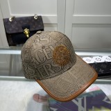 Versace Classic Embroidered Logo Baseball Hat Unisex Versatile Sunshade Duck Tongue Hat