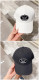 Prada Classic Blur Logo Baseball Hat Versatile Couple Duck Tongue Hat