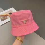 Prada Couple Classic Fisherman Hat Sun Protection Hat