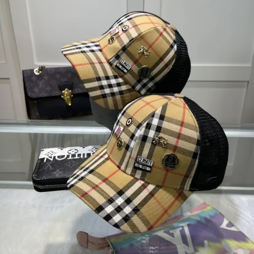 Burberry Fashion Simple Mesh Panel Baseball Hat Couple Breathable Sunscreen Hat
