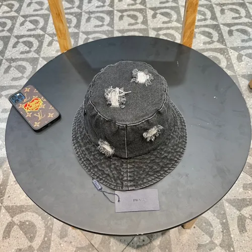 Prada Couple Cowboy Hole Fishing Hat Foldable Sun visor Hat