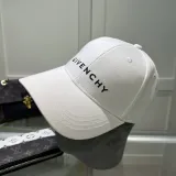 Givenchy Simple Embroidered Logo Baseball Hat Couple Sunscreen Duck Tongue Hat