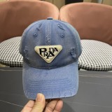 Prada Fashion Toothbrush Embroidered Logo Baseball Hat Classic Sunshade Hat