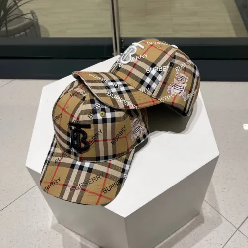 Burberry Classic Embroidered Logo Baseball Hat Seasonal Sunscreen Duck Tongue Hat