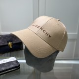 Givenchy Simple Embroidered Logo Baseball Hat Couple Sunscreen Duck Tongue Hat