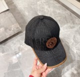 Versace Fashion Contrast Embroidered Logo Baseball Hat Versatile Couple Sunscreen Hat