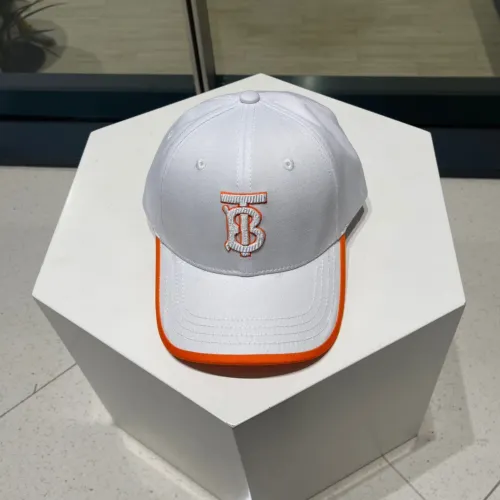 Burberry Contrast Embroidered Logo Baseball Hat Couple Seasonal Sunscreen Hat