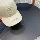 Burberry 3D Embroidered Baseball Hat Couple Sunscreen Hat