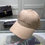 Givenchy Simple Embroidered Logo Baseball Hat Couple Sunscreen Duck Tongue Hat