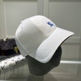 Burberry Classic Minimalist Logo Embroidered Couple Fashion Duck Tongue Hat