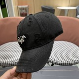 Prada Fashion Toothbrush Embroidered Logo Baseball Hat Classic Sunshade Hat