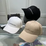 Givenchy Simple Embroidered Logo Baseball Hat Couple Sunscreen Duck Tongue Hat