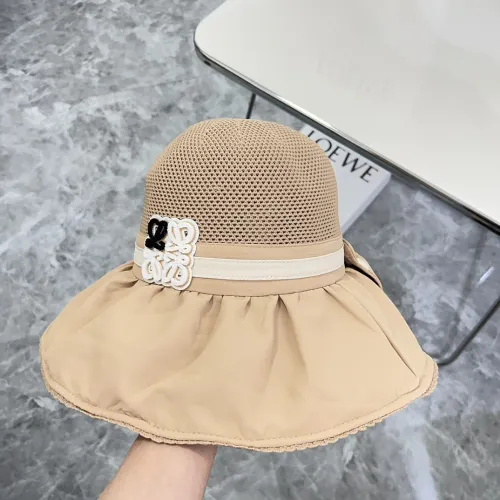 Loewe Small Fragrant Wind Large Edge Folding Sunshade Fisherman Hat