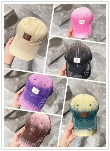 Loewe Street Gradient Sunshade Baseball Hat Couple Seasonal Leisure Hat