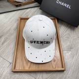 Givenchy Embroidered Buckle Hat Unisex Fashion Hand Drawn Baseball Cap
