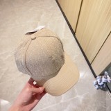 Dior High Street Full Logo Embroidered Baseball Hat Versatile Couple Sunshade Hat