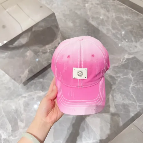 Loewe Street Gradient Sunshade Baseball Hat Couple Seasonal Leisure Hat