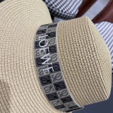 Loewe Fashion Woven Sun Shaded Straw Hat
