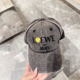 Loewe Four Seasons Contrast Embroidered Logo Baseball Hat
