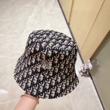 Dior Classic Old Flower Sunshade Fisherman Hat