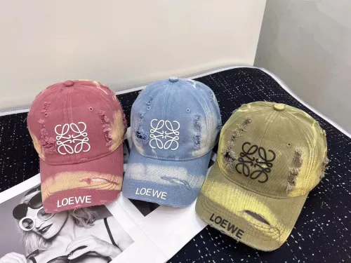Loewe Street Broken Baseball Hat Unisex Sunshade Casual Hat