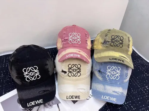 Loewe Street Broken Baseball Hat Unisex Sunshade Casual Hat