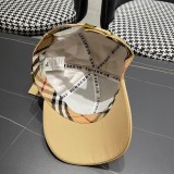 Burberry Street Colorful Embroidered Logo Baseball Hat Couple Casual Sunscreen Hat