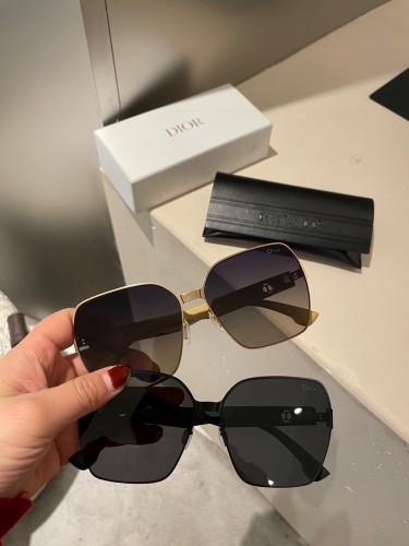 Dior New Fashion Versatile Thick Polarized Sunglasses