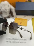 Louis Vuitton Versatile Trendy Square Frame Sunglasses