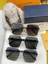 Louis Vuitton Fashion Round Frame Sunglasses