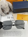 Louis Vuitton Fashion Round Frame Sunglasses