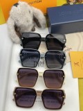 Louis Vuitton Versatile Trendy Round Frame Sunglasses