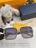 Louis Vuitton Versatile Trendy Round Frame Sunglasses