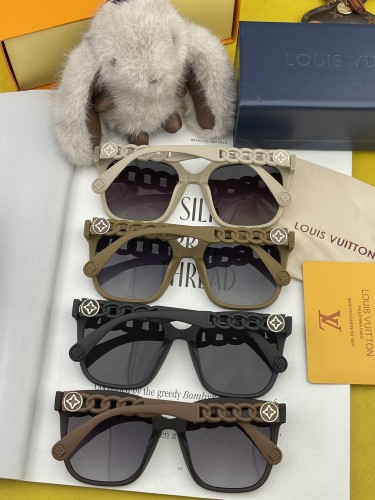 Louis Vuitton Versatile Trendy Box Sunglasses