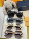 Louis Vuitton Versatile Trendy Round Frame Sunglasses