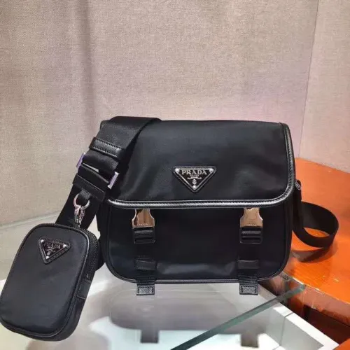 Prada Fashion Shoulder Bag Simplicity Crossbody Bag Pra*a2VD034 Size:22*16*8.5CM