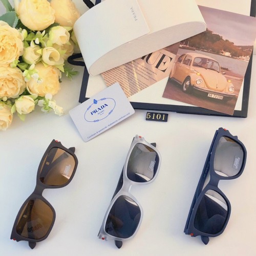 Prada Ultra Light Box Minimalist Leisure Sunglasses