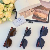 Prada Ultra Light Box Minimalist Leisure Sunglasses