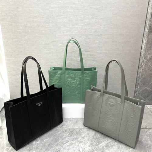 Prada Large Tote Bag Fashion Simplicity Hangbag 1BG460 Size：39*31*10CM