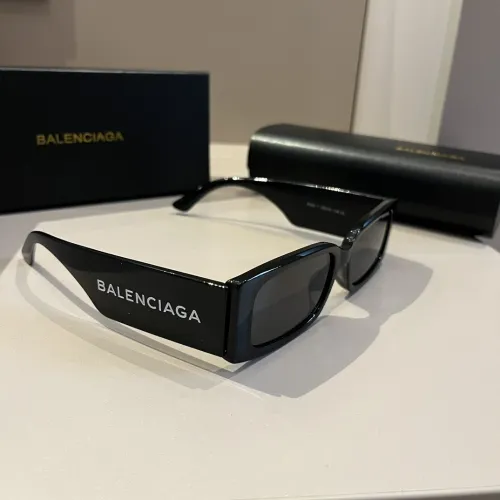 Balenciaga Men's Narrow Frame Sunglasses