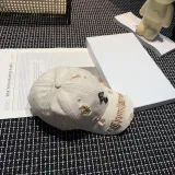 Chrome Hearts Embroidered Baseball Hat Washed Versatile Duck Tongue Hat