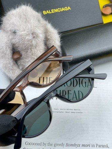 Balenciaga Fashion Large Frame Sunglasses