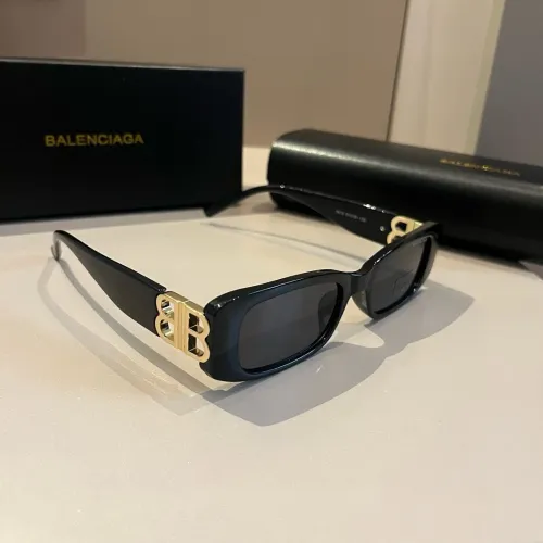 Balenciaga Retro Double B Logo Sunglasses